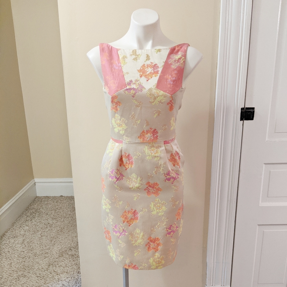 Mathew Williamson pastel floral dress UK size 8